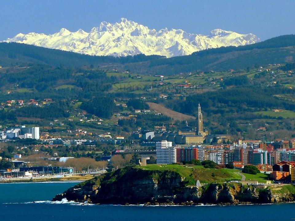 Puerto Deportivo Centro - Wifi Daire Gijón Dış mekan fotoğraf