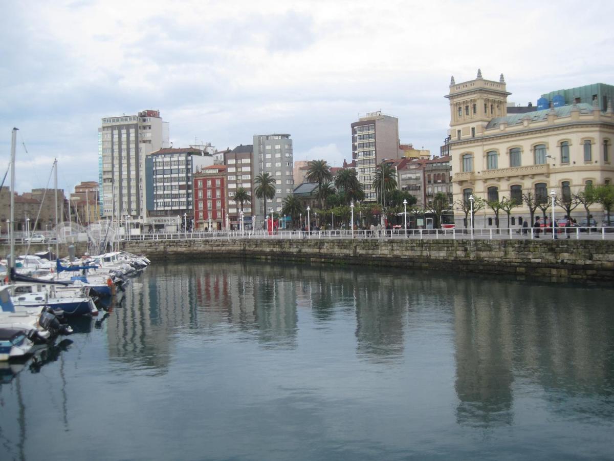 Puerto Deportivo Centro - Wifi Daire Gijón Dış mekan fotoğraf